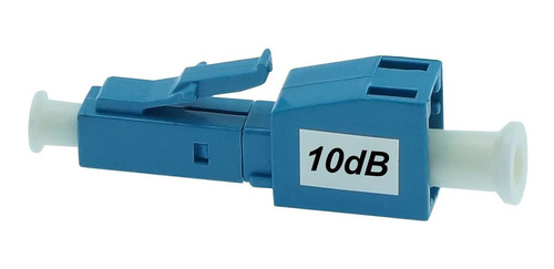 Lc Upc Sm Atenuator F-m 10db Plastico Azul Gz