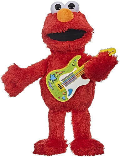 Rock And Rhyme Elmo Hablando Cantando 14 Pulgadas Peluc...