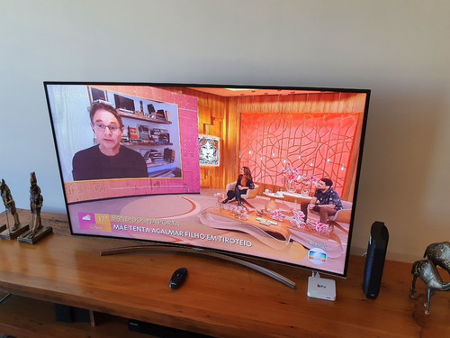 Smart Tv 3d Led 55 Samsung Full Hd Curva + Home Theather
