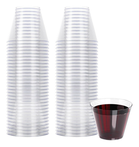 R-kay Vasos De Plástico Transparente De 9 Oz Para Fiesta - P