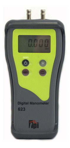 Manómetro Diferencial Tpi Entrada Dual Modelo 623