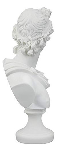 Diseño Toscano Apolo Belvedere Busto Estatua 12 Pulgadas Enc