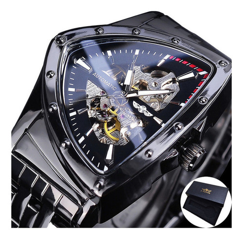 Reloj Mecánico Analógico Winner 1225 Skeleton