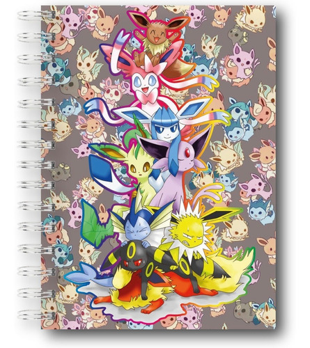 Cuaderno De Anime Pokemon +separador A Tono - Mundo Pokemon