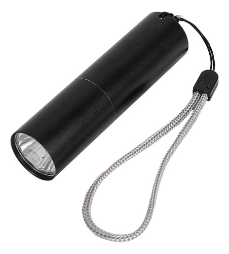 Mini Linterna Usb Impermeable Con Zoom Telescópico Portátil