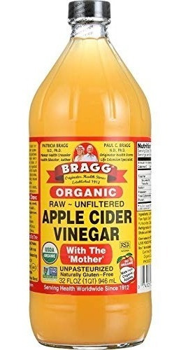 Vinagre De Manzana Organico Bragg 946ml