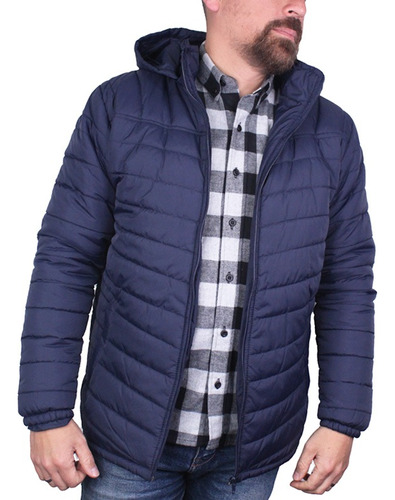 Chaqueta Acolchada Para Hombre Lec Lee - Azul Oscuro