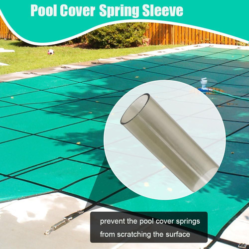 15 Fundas De Resorte Piscina Cubierta De Seguridad De I...
