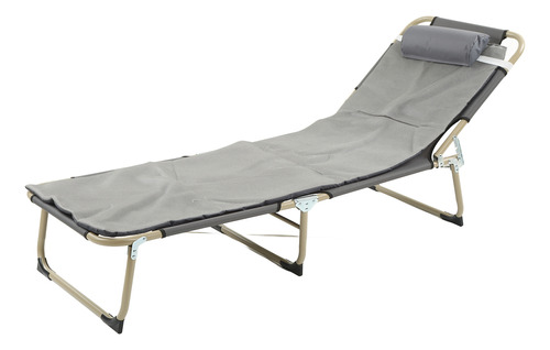 Silla De Camping, Cama Plegable Para Una Sola Persona, Plega