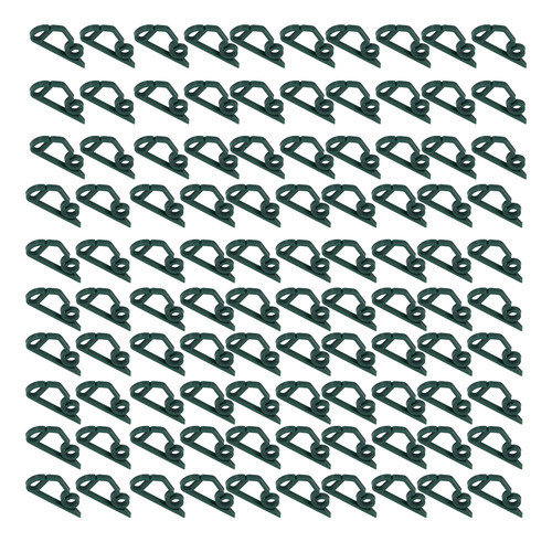 Ganchos Para Cuerdas, 100 Unidades, Clips Para Canalones, Lu