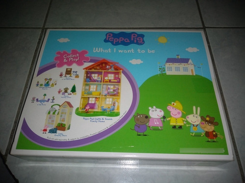 8 Figuras Peppa Pig Paquete Cuando Crezco What I Want To Be (Usado)