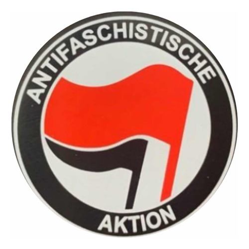 Pin Acción Antifascista Alemán 