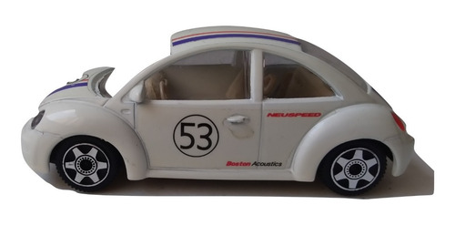 Volkswagen New Beetle Tipo Herbie Cupido Motorizado Burago