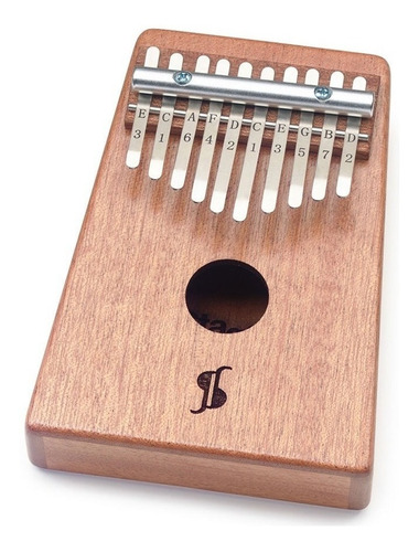 Kalimba 10 Notas Stagg Profesional Caoba Kalipro10ma