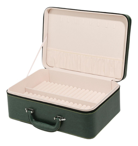 Caja De Almacenamiento Para Pulseras, 35x24x14cm Verde