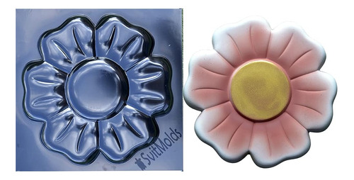 Svitmolds Molde De Hormigón Diy Flor Paso A Paso Molde De Ho