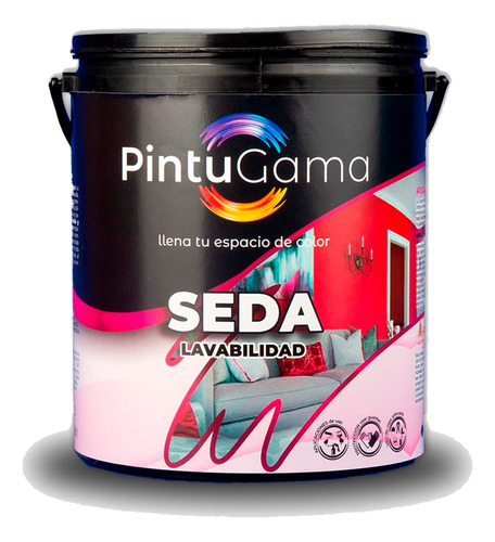 Pintura Pintugama Brillo De Seda Galón