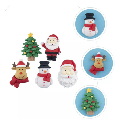 Nuevo Muñeco Nieve Navideño Dibujos Animados De Resina Diy