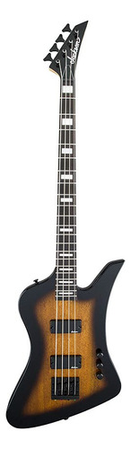 Jackson Js Series Kelly Bird Bass Js2, Tobacco Burst, Diapas