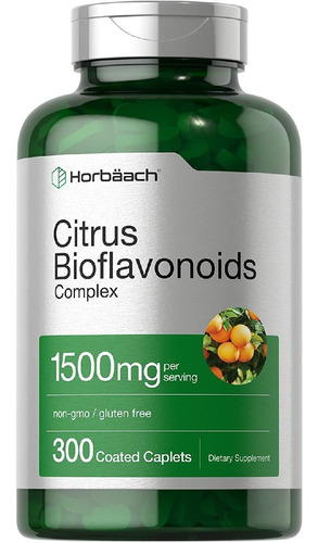 Complejo De Bioflavonoides Cítricos 1500 Mg Horbäach 300 Cap