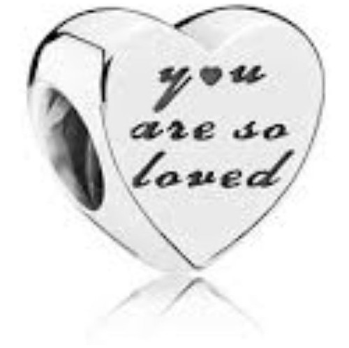 Dije O Charm Pandora You Are So Loved Heart Original