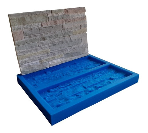 Molde Cemento Piedra Pared Calibra 33x24cm