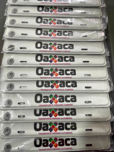 Imagen 1 de 10 de Placas De Oaxaca