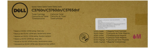 Toner Original Dell Xkgfp C3760n/c3760dn/c3765dnf Color Laser 