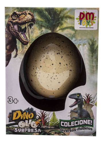 Ovo Dinossauro Coloca Na Agua E Nasce O Dino Dm Toys