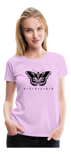 Polera Harry Styles Butterfly Moda Mujer/niña