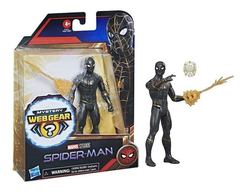 Figura De Acción Marvel Spider-man Mystery Web Gear