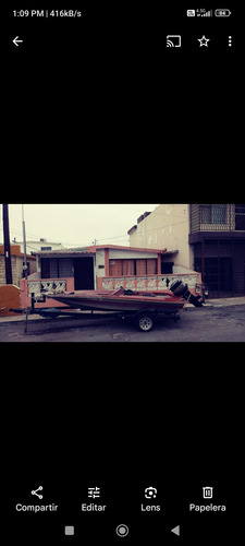 Lancha Deportiva Motor Fuera De Borda Mercury 50hp Incluye R