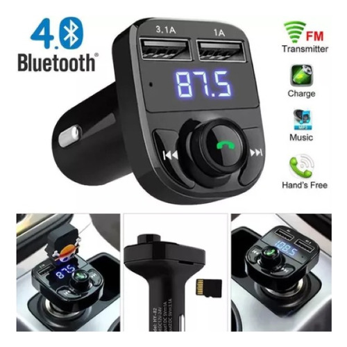20 Transmisores Receptores Bluetooth De Audio Para Auto X8