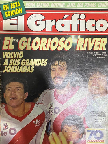 El Gráfico, N° 3643  Revista Fútbol Argentino, Cb