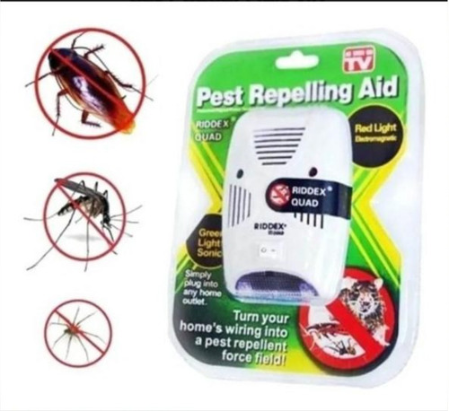 Imagen 2 de 2 de Repelente Eléctrico De Insectos Roedores Y Arañas