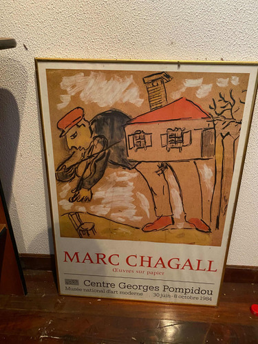 Cuadro Marc Chagall Exp De 1985