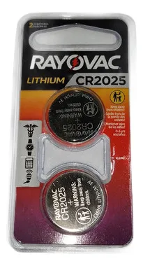 Pila Rayovac Cr 2025 3v