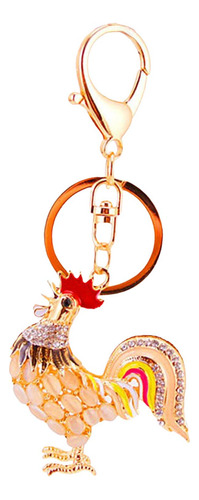 2 Conjunto De Llaveros De Gallo, Elegante Colgante 2 Piezas