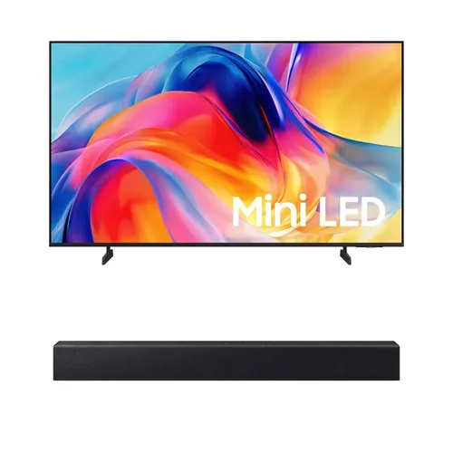 Samsung Smart Tv 55 Miniled 4k M75h + Soundbar Samsung Hw-b400f