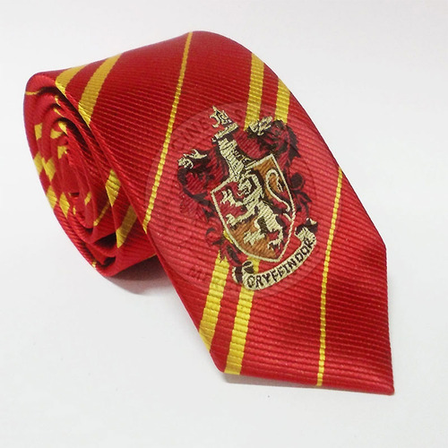 Corbata De Gryffindor Bordada - Harry Potter Disfraz