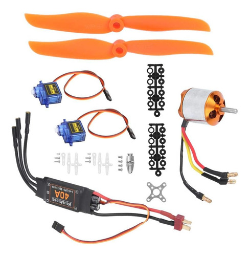 Motor Sin Escobillas Rc, Motor Sin Escobillas 2300kv 40a Esc