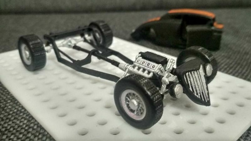 Imagen 4 de 4 de Hot Rod- Figura Plastica 3