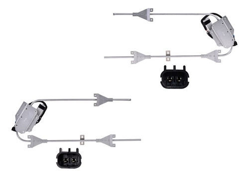 Kit 2 Elevadores Cristal (de Calidad) Durastar 03-18