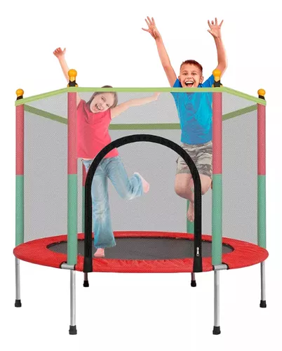 Trampolin Brincolin Tumbling Niños Infantil Red Seguridad