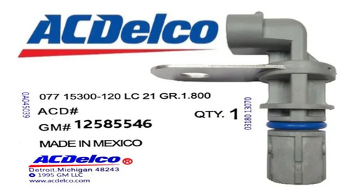 Sensor Posicion Cigueñal Rey Camion Silverado Van Expres 6.0