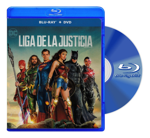 Blu Ray+dvd Liga De La Justicia