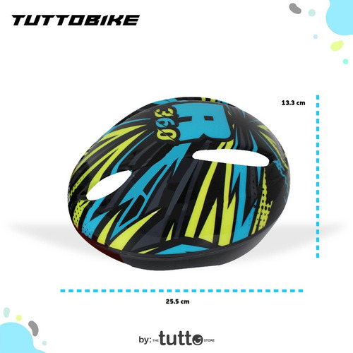 Combo Casco Y Rodilleras Infantil Rush 360