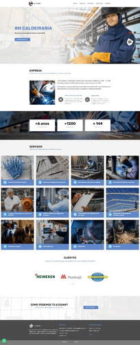 Criação Site Personalizado Profissional Completo - 5 Páginas