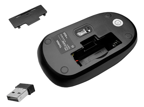 Mouse Inalámbrico Targa Office200 Negro 2.4g