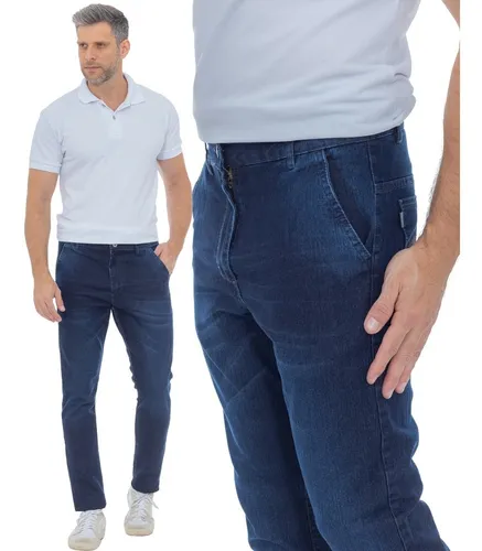 Calca jeans best sale social